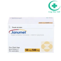 Janumet 50mg/500mg - giúp hạ đường huyết hiệu quả