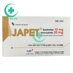 Japet Hộp 30 Viên An Thiên - Thuốc điều trị tăng cholesterol máu