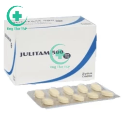 Julitam 500 Cadila - Thuốc điều trị động kinh, co giật cục bôj