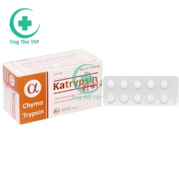 Katrypsin 4200IU - Thuốc tiêu viêm, giảm phù nề.