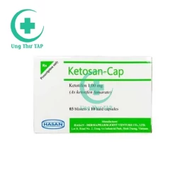 Ketosan-cap - Thuốc Dị ứng,hen phế quản của HASAN 