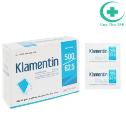 Klamentin 500/62.5 - Thuốc kháng sinh cho nhiêu  bệnh lý