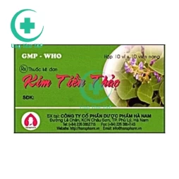 KIM TIỀN THẢO Hanapharm - Trị sỏi,lợi tiểu của DP Hà Nam