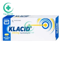Klacid 250mg - thuốc kháng viêm,chống virus của Abbvie S.r.l