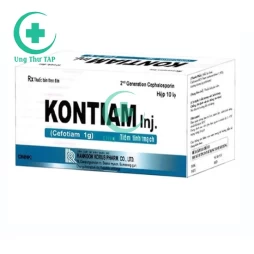 Kontiam Inj 1g Hankook Korus Pharm - Điều trị viêm, nhiễm trùng