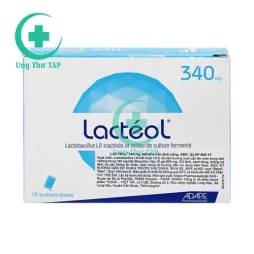 Lacteol 340mg - Men tiêu hóa của Adare Pharmaceuticals - Pháp