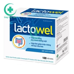 Lactowel - Bổ sung vi khuẩn có ích; cân bằng vi sinh đường ruột