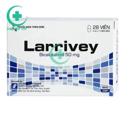 Larrivey 50mg - Thuốc điều trị ung thư tiền liệt tuyến hiệu quả