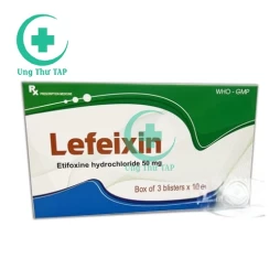Lefeixin 50 mg - Thuốc điều trị viêm, nhiễm khuẩn hiệu quả