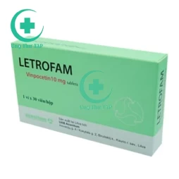 Letrofam - Thuốc điều trị các rối loạn tuần hoàn máu não