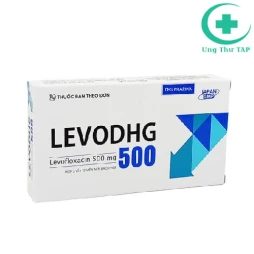 Levodhg 500 - Thuốc điều trị viêm, nhiễm khuẩn hiệu quả