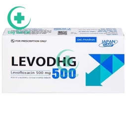 Levodhg 500 - Thuốc điều trị viêm, nhiễm khuẩn hiệu quả