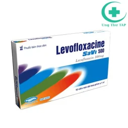 Levofloxacine SaVi 500 - Thuốc trị nhiễm trùng, nhiễm khuẩn