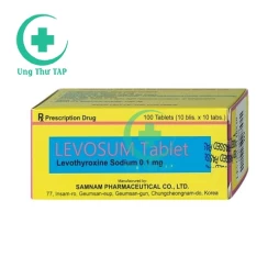 Levosum 0.1mg Theragen Etex - Điều trị suy chức năng tuyến giáp