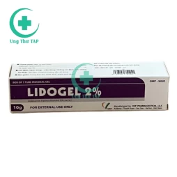 Lidogel 2% - Thuốc gây tê, giảm đau an toàn, hiệu quả