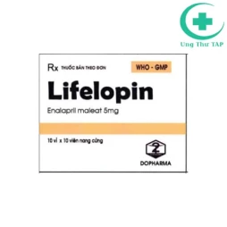 Lifelopin 5mg Dopharma - Thuốc điều trị tăng huyết áp