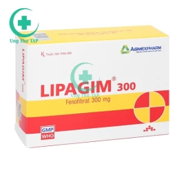 Lipagim 300 - điều trị tăng cholesterol, lipoprotein trong máu
