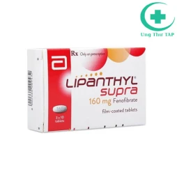 Lipanthyl Supra 160mg - Thuốc giúp hạ mỡ máu của Pháp