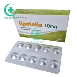 Lipotatin 10mg - Thuốc giúp giảm cholesterol trong máu hiệu quả