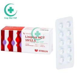 Lisiplus HCT 10/12.5 - Thuốc điều trị tăng huyết áp hiệu quả