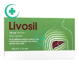 Livosil 140mg - Thuốc hỗ trợ điều trị các bệnh về gan hiệu quả