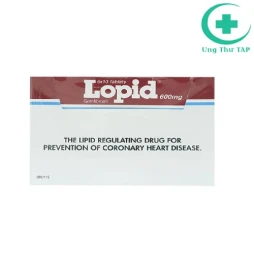 Lopid 600mg Pfizer - Thuốc điều trị chứng tăng lipid máu