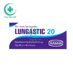 Lungastic 20 - Thuốc điều trị hen và viêm phế quản hiệu quả