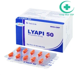 Lyapi 50 - Thuốc điều trị đau thần kinh, động kinh hiệu quả