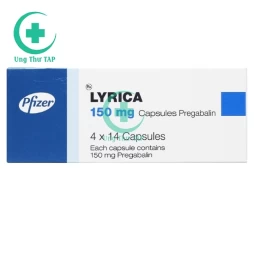 Lyrica Caps 150mg  Thuốc điều trị đau dây thần kinh, rối loạn lo âu