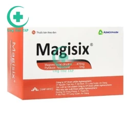 Magisix - Thuốc điều trị trường hợp thiếu Magnesi, tạng co giật.