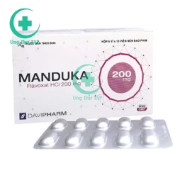 Manduka 200mg Davipharm - Điều trị bệnh viêm đường tiết niệu