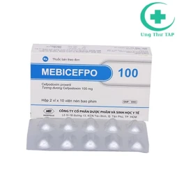 Mebicefpo 100 Mebiphar - Điều trị nhiễm khuẩn nhẹ và vừa