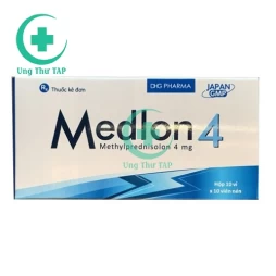 Medlon 4 - Thuốc chống viêm, chống dị ứng hiệu quả của DHG