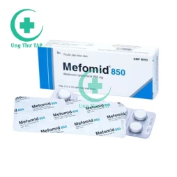 Mefomid 850 Bidiphar - Thuốc điều trị bệnh đái tháo đường