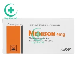 Menison 4mg - Thuốc chống viêm, ức chế miễn dịch