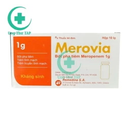 Merovia - Thuốc điều trị nhiễm trùng ổ bụng có biến chứng