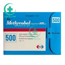 Methycobal Injection - Thuốc điều trị bệnh lý thần kinh ngoại biên