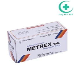 Metrex 2.5mg - Thuốc điều trị ung thư hiệu quả của Hàn Quốc