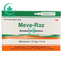 Meve-Raz - Thuốc kháng viêm cho người thấp khớp của Rumani