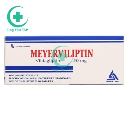 Meyerviliptin - Thuốc dùng cho người đái tháo đường tuýp 2