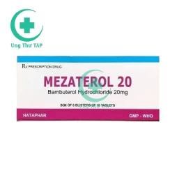 Mezaterol 20 - Thuốc giảm co thắt điều trị hen phế quản