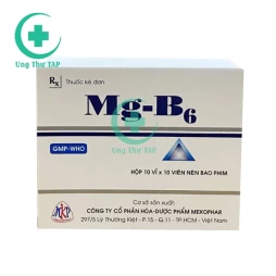 Mg- B6 Mekophar - Bổ sung Magie và Vitamin B6 cho cơ thể