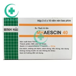 Aescin 40mg - Thuốc điều trị suy giảm tĩnh mạch hàng đầu