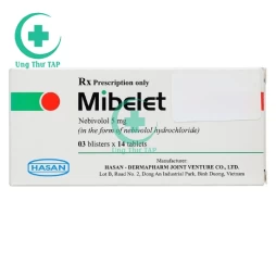 Mibelet 5mg - Thuốc huyết áp tim mạch cho người bệnh