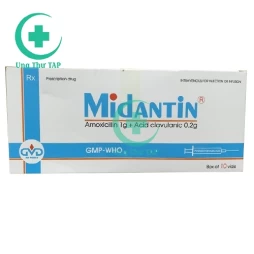 Midantin 1g/0,2g- Thuốc điều trị nhiễm khuẩn hiệu quả