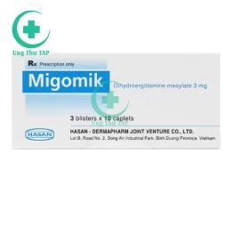 Migomik - Thuốc điều trị triệu chứng đau nửa đầu hiệu quả