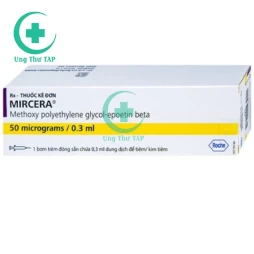 Mircera 50mcg/0.3ml Inj. B/1 - điều trị thiếu máu hiệu quả