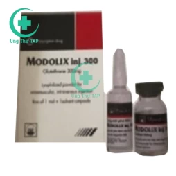 Modolix inj 300 Pymepharco - Hỗ trợ điều trị ngộ độc thủy ngân