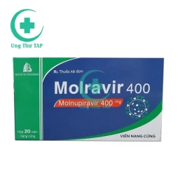 Molravir 400 (molnupiravir) Boston - Thuốc trị Covid-19 hàng đầu