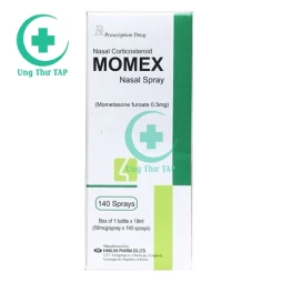 Momex Nasal Spray Hanlim - Thuốc điều trị viêm mũi, polyp mũi